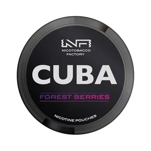 CUBA Forest Berries Strong bolsas de nicotina