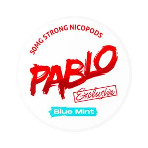 Pablo Blue Mint bolsas de nicotina